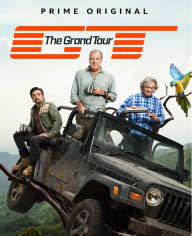 The Grand Tour TV programme on Amazon Prime with 3 winnebago's on hire