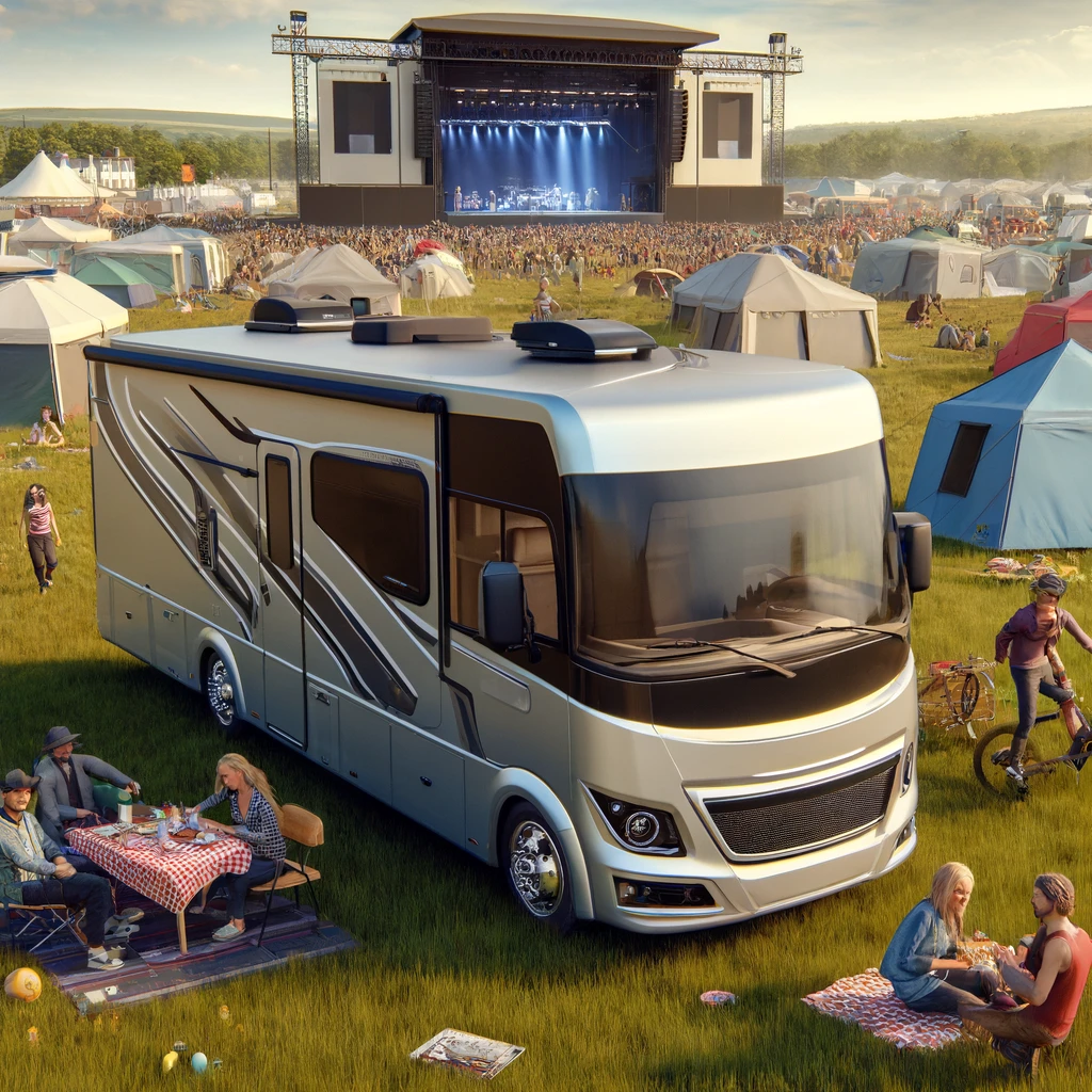 Hire a Motorhome at Camp Bestival